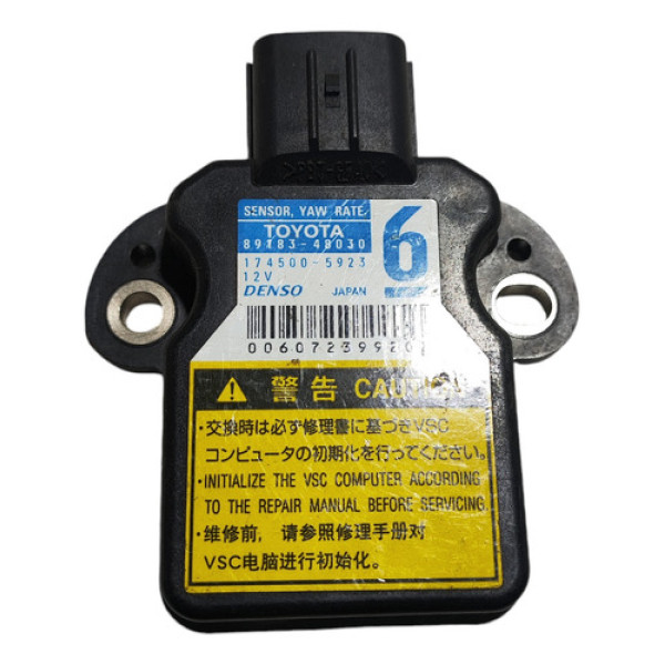 Sensor Frontal Toyota Prius 2012 2013 2014 8918348030  Preto