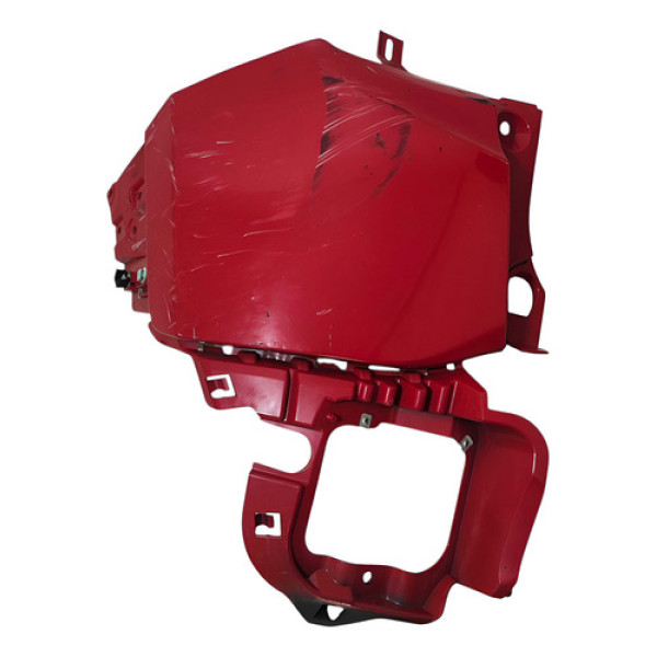 Polaina Tras Esquerda Jeep Renegade 2016 A 2020 C/ Detalhe - Vermelho