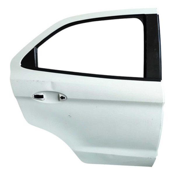 Porta Traseira Direita Ford Ka 2017 2018 2019 C/detalhe Traseira Direita Prata