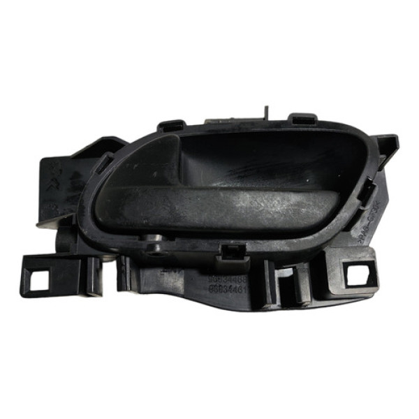 Maçaneta Interna Dianteira Esquerda C3 2013 2014 2015 - Preto - Dianteira