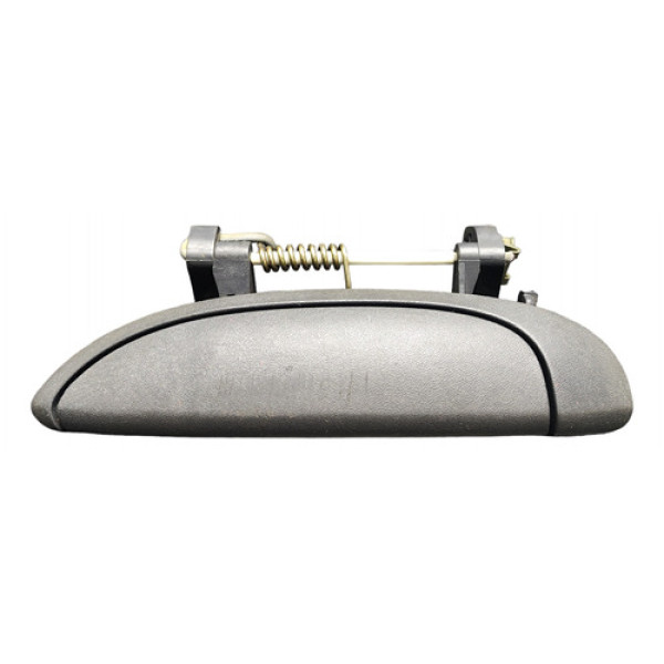 Maçaneta Externa Dianteira Esquerda Megane 1999 A 2005 Preto Dianteira