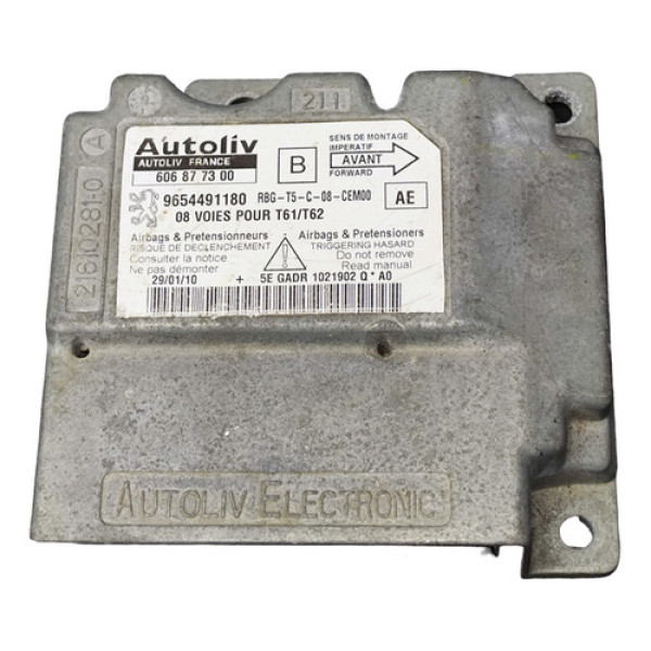 Modulo Central 9654491180 Peugeot 307 2007 2008 2009