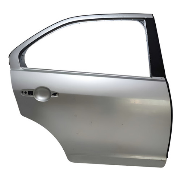 Porta Traseira Direita Ford Fusion 2010/2012 Prata C/detalhe Traseira Direita Prata