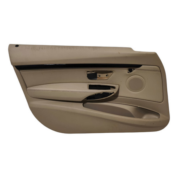 Forro Porta Dianteiro Esquerdo Bmw 328i Gt 2013 2014 2015 Bege