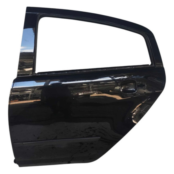 Porta Traseira Esquerda Chevrolet Agile 2012 A 2014 Detalhe Traseira Esquerdo Preta