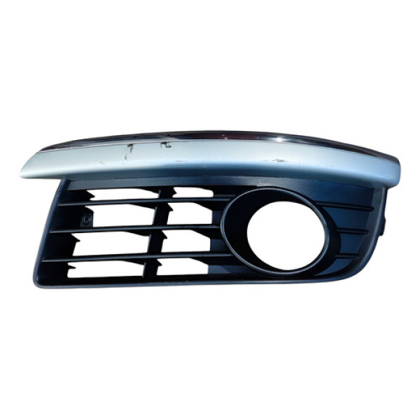 Grade Farol Milha Esquerdo Volkswagen Jetta 2006 A 2010 Preto Esquerdo