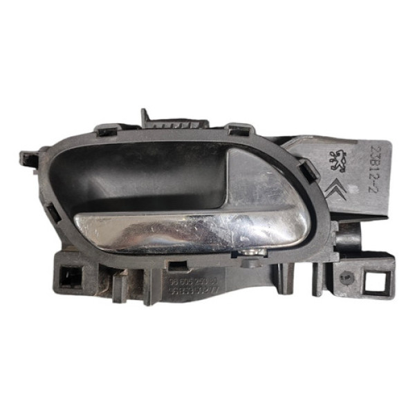 Maçaneta Int Diant Dir Peugeot 308 2011 2012/2014 9660525380 Preto Dianteira