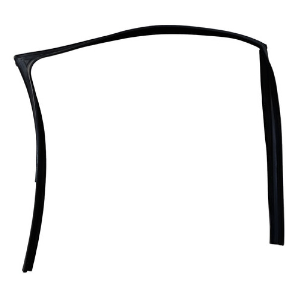 Borracha Canaleta Vidro Diant Esquerdo Vw Amarok 2017 A 2019 Preto