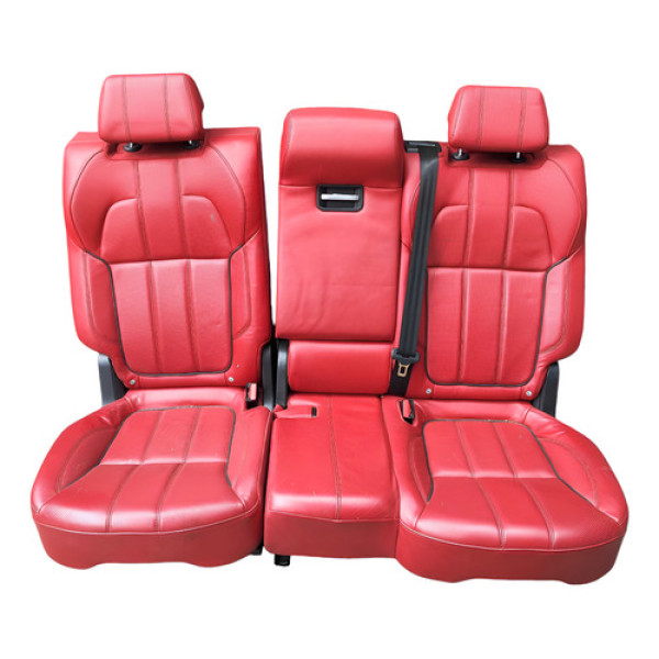 Jogo Banco Traseiro Range Rover Sport V8 5.0 2014 2015 2016 Vermelho