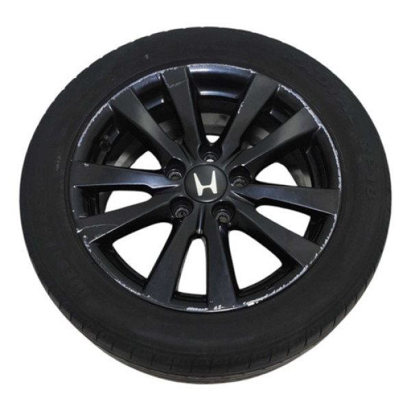 Roda Aro 16 C/pneu Honda Civic 2012 2013 2014 A 2016 1.8 Preto