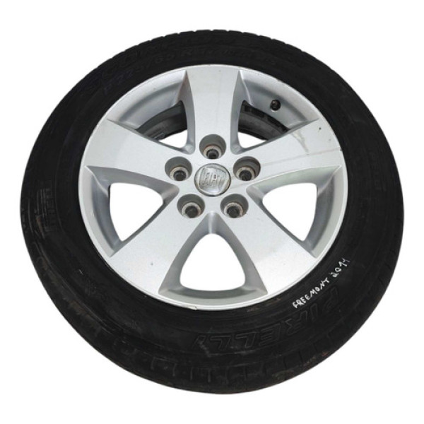 Roda C/pneu Aro 17 Fiat Freemont 2011 2012 2013 Preto