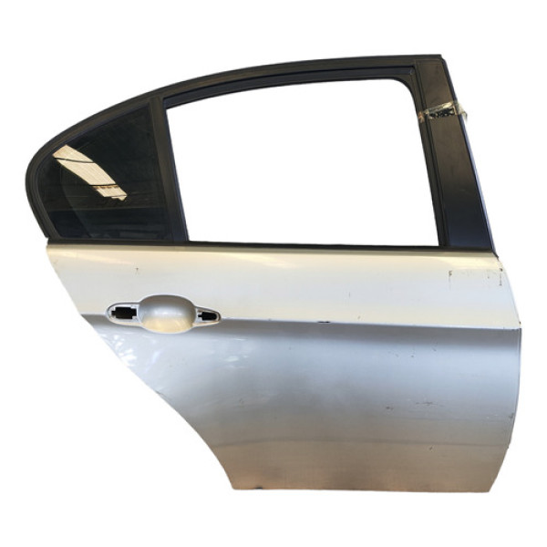Porta Traseira Direta Bmw 320i 2010 2011 2012 Usado Prata Direita Traseira