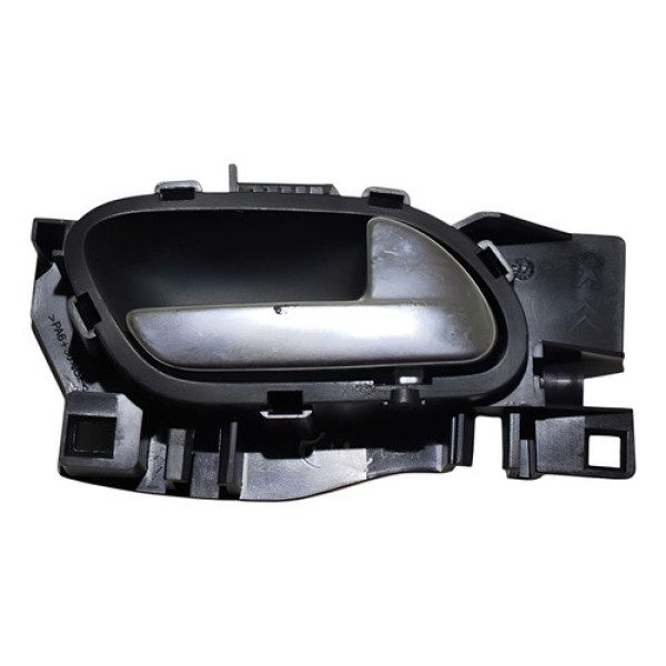 Maçaneta Int Traseira Direita Citroen Aircross 2016 A 2020 Prata Traseira