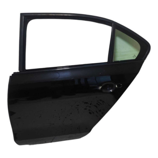 Porta Traseira Esquerda Volkswagen Jetta 2.0 Tsi 2010 A 2012 Traseira Esquerda Preto