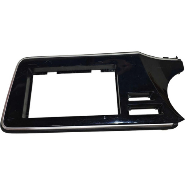 Moldura Multimídia Honda City 1.5 2019 2020 2021 Preto