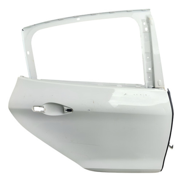 Porta Traseira Direita Peugeot 208 1.5 2013 2014 2015 Branca Branco Direito Traseira