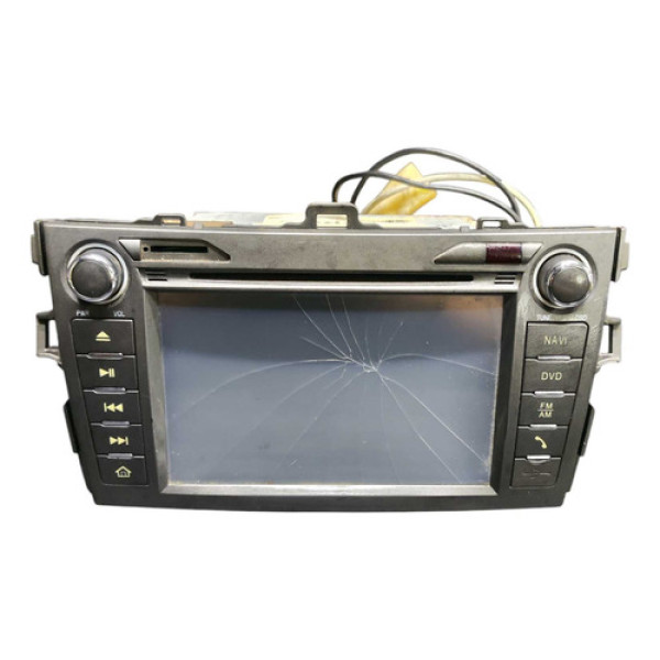 Multimídia Rádio Toyota Corolla 2.0 2013 2014 Detalhe