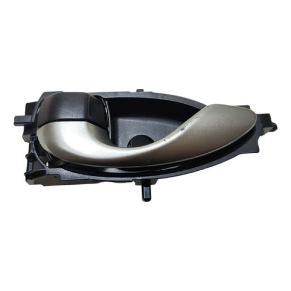 Maçaneta Interna Traseira Esq Toyota Yaris Sedan 2018 A 2020 Preto Traseira