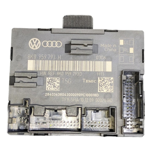 Modulo Conforto Vidro Diant Esquerdo Audi A4 2010 8k0959793 