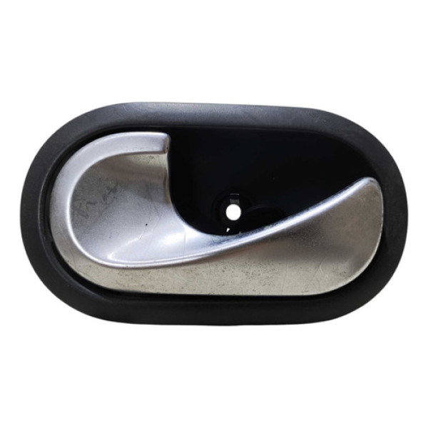 Maçaneta Int Dianteira Esq Renault Megane 2007/12 8200028487 Preto Dianteira