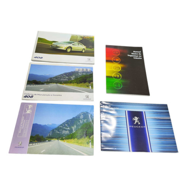 Moldura Manual Proprietario Peugeot 408 2.0 16v 2011 A 2013