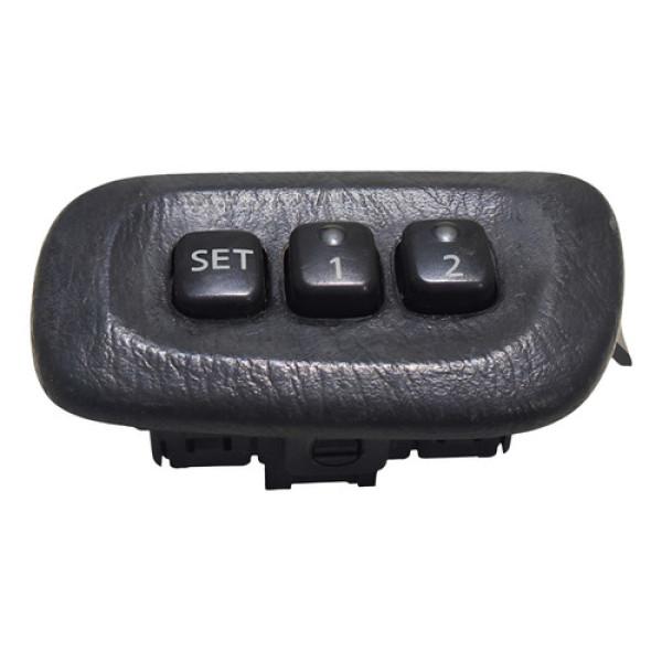 Botão Banco Dianteiro Esquerdo Nissan Pathfinder 1997 A 2004 Preto