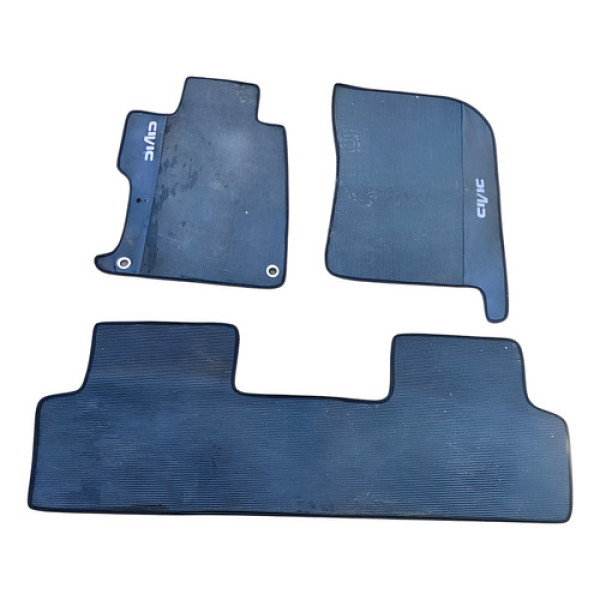 Jogo Tapete Honda Civic 2.0 2014 2015 2016 Preto