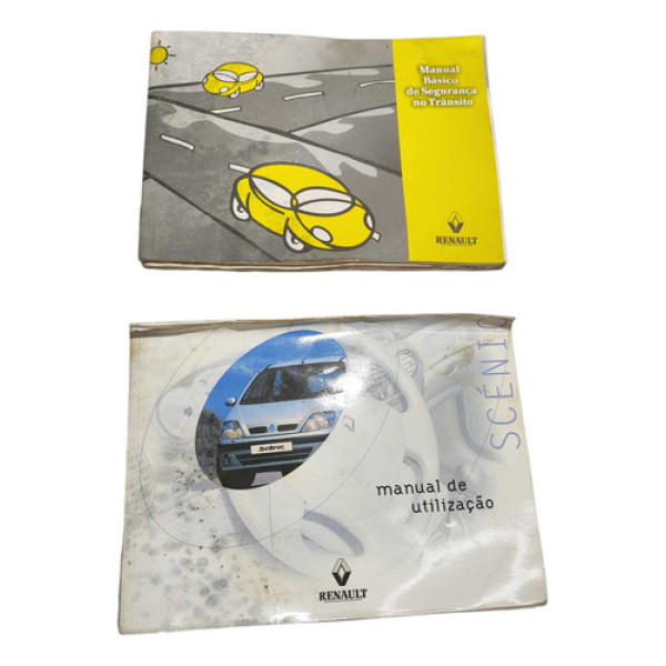 Moldura Manual Proprietário Renault Scenic 2002 2003 A 2005