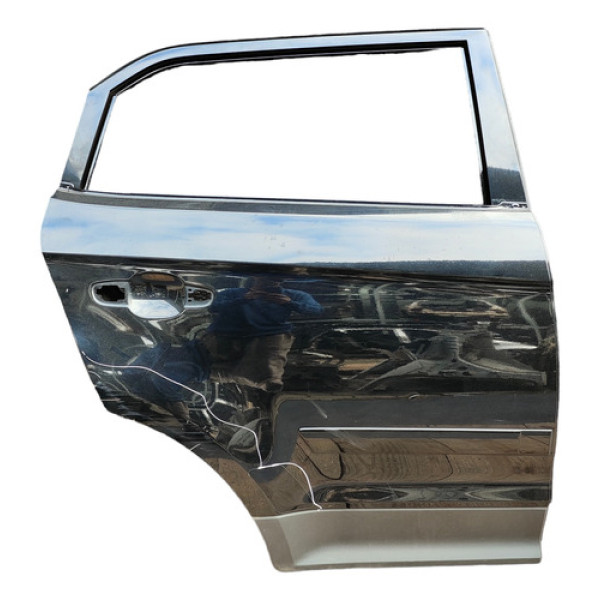 Porta Traseira Direita Hyundai Creta 2017 2018 2019 Detalhe Traseira Dir Preta