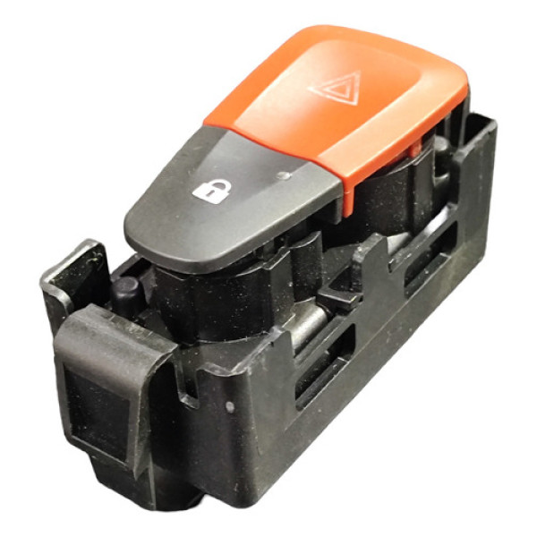 Botão Pisca Alerta Renault Fluence 2012 2013 2014 252100004r - Vermelho