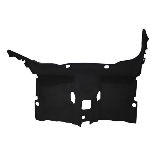 Carpete Forro Assoalho Traseiro Jeep Compass 2018 A 2021 Preto