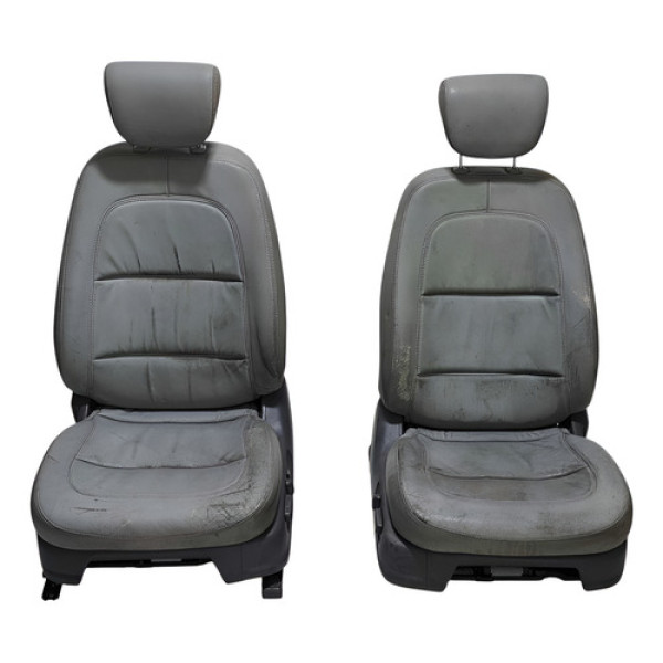 Par Banco Dianteiro Hyundai Azera 2008/2011 C/detalhe Cinza - Cinza