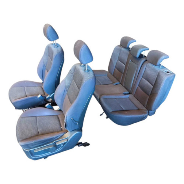 Jogo Banco Tecido Hyundai I30 2014 2015 2016 C/detalhe Cinza