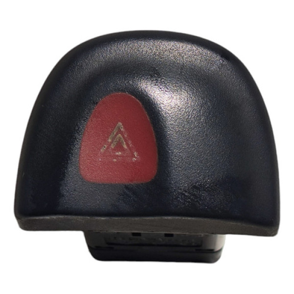 Botão Pisca Alerta Renault Scenic 2001 A 2008 25177 Preto