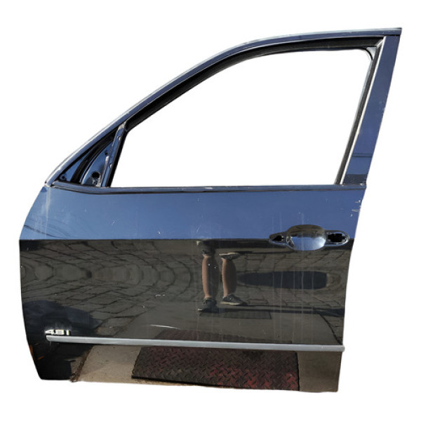 Porta Dianteira Esquerda Bmw X5 2008 2009 2010 Preto Dianteira Esquerda Preto