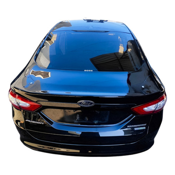 Traseira Completa C/teto Ford Fusion Titanium 2014 A 2018 Preto