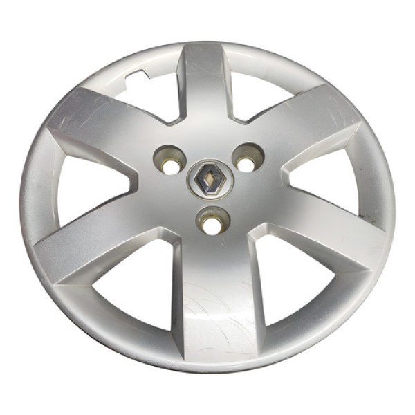 Calota Roda Aro 14 Renault Kwid 2018 2019 A 2021 403156203r  Cinza
