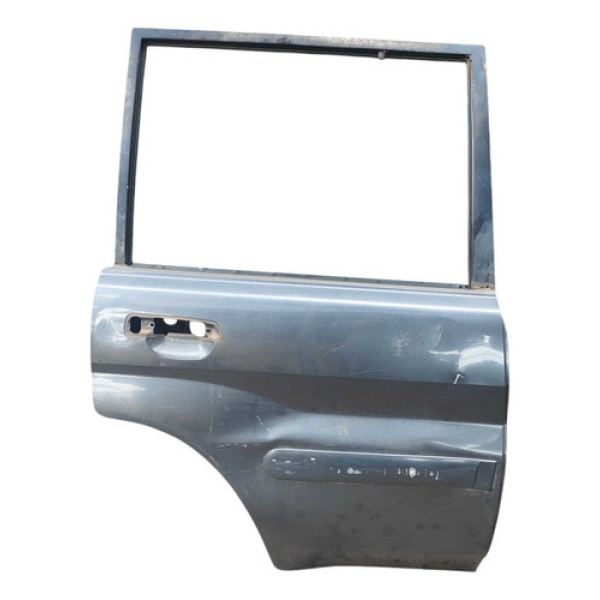 Porta Tras Dir Mitsubishi Pajero Tr4 4x4 2003/2015 C/detalhe Traseira Direita Prata