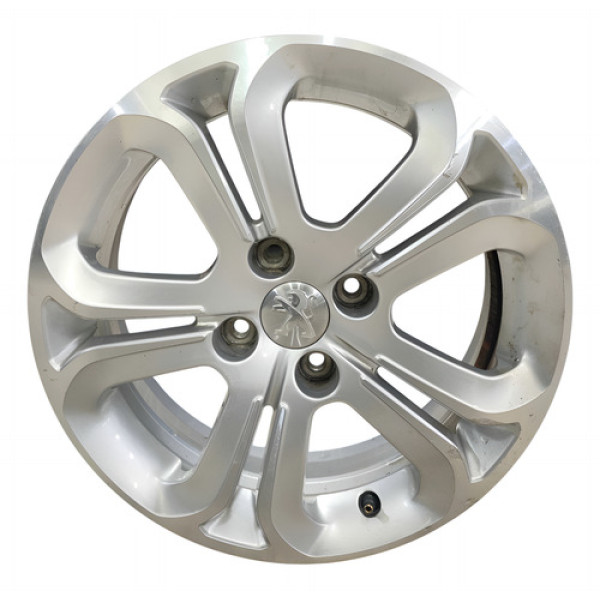 Roda Aro 17 4x100 Peugeot 2008 2018 A 2020 Prata