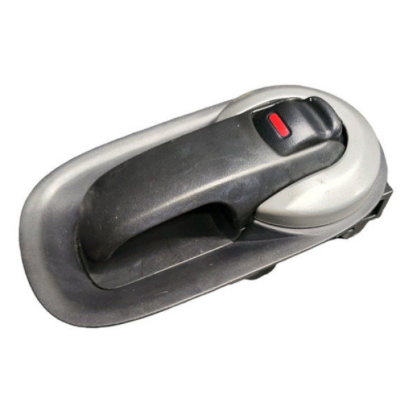 Maçaneta Interna Traseira Esquerda Nissan Tiida Sedan 2011 Preto Traseira