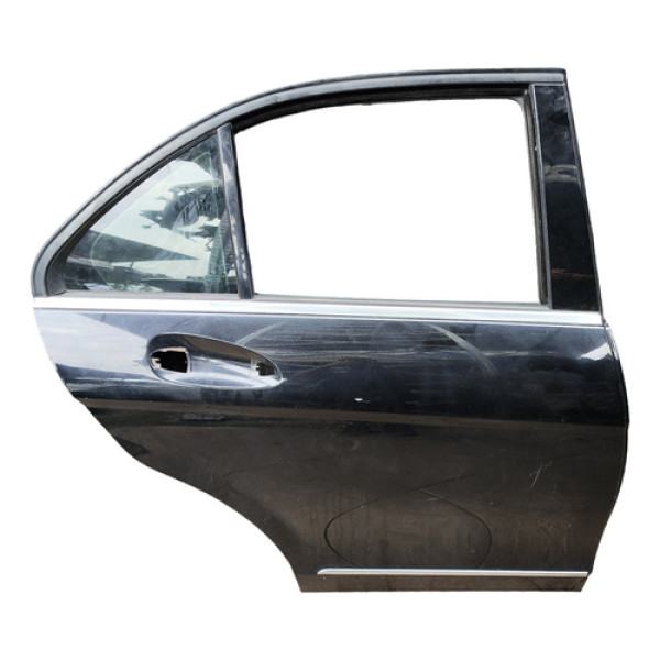 Porta Traseira Direita Mercedes C200 2010 Traseira Direita Preto