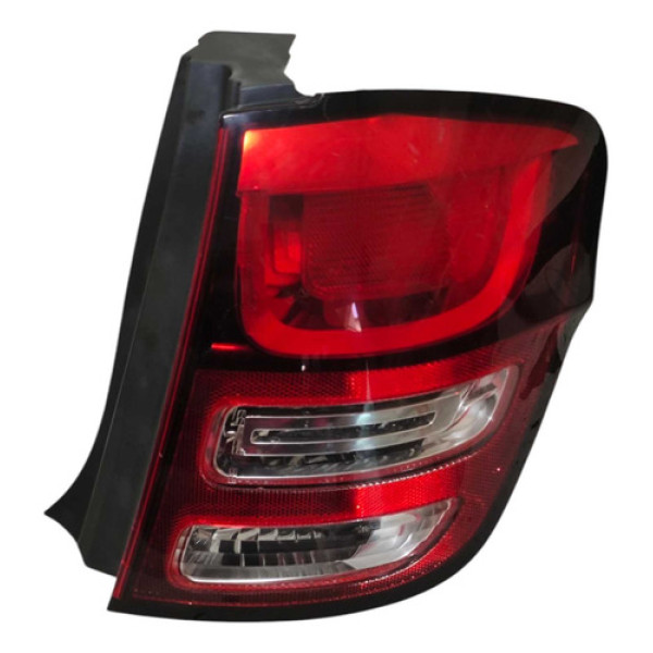 Lanterna Traseira Dir 9673805280 Citroen C3 2015/2017 1.6 Direito/passageiro Vermelho