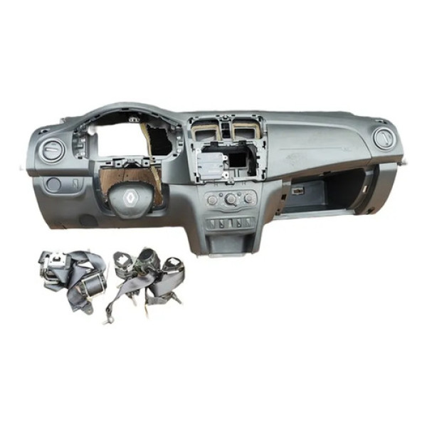 Painel Tabelier Completo Renault Sandero Logan 20 2021 2022 Preto