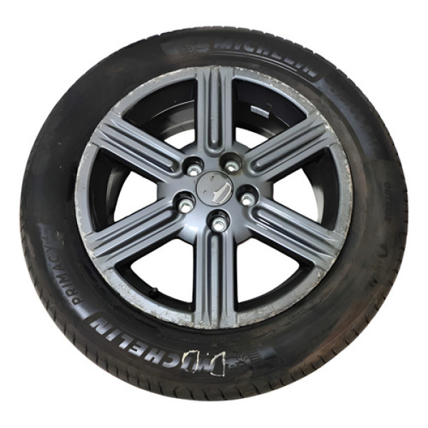 Roda Aro 17 C/ Pneu Honda Hr-v Exl 2023/2025 Detalhe Grafite