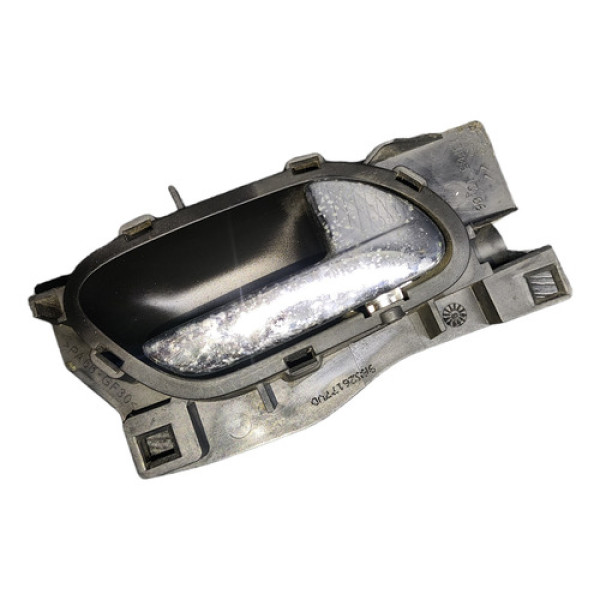  Maçaneta Interna Traseira Direita 407 2004 2005 2006 A 2009 - Preto - Traseira