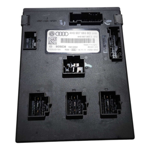 Módulo Conforto 4h0907063bd Vw Touareg 3.6 V6 2013 A 2018