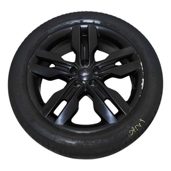 Roda Aro 20 Ford Edge 3.5 V6 2013 2014 2015 C/detalhe Preto