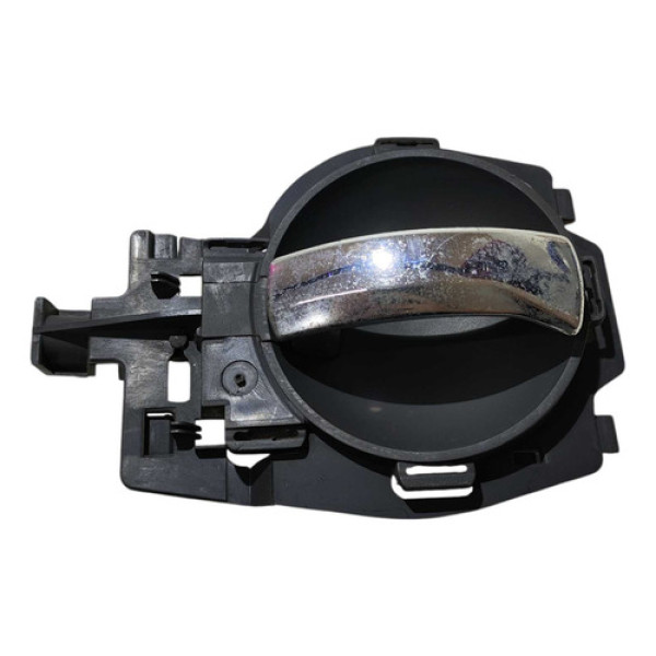 Maçaneta Interna Diant Direita Citroen C3 2008/12 9680187777 Preto Dianteira