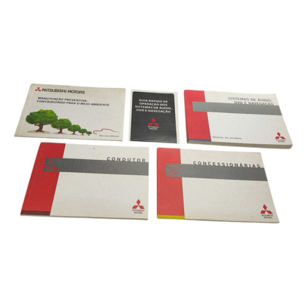 Moldura Manual Proprietario Mitsubishi Triton 2010 2011 2012