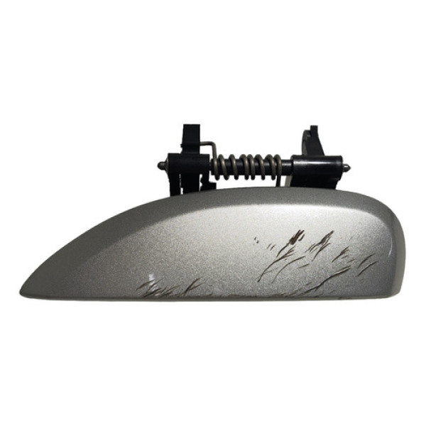 Maçaneta Externa Porta Traseiro Esq Logan 2015 C/ Detalhe Cinza Traseira